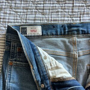 GAP High-Rise Denim Jeans in Blue